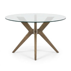 Silver Mid-Century Table - consignment furniture Portland