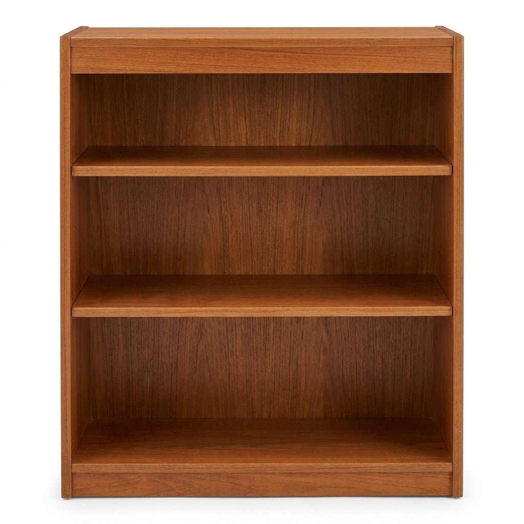 Small Teak Bookcase - consignment furniture Portland