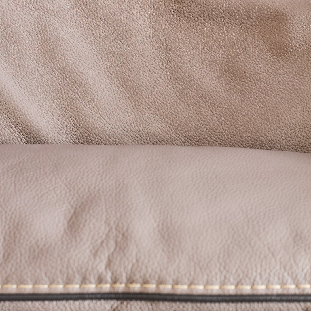 Sofa Chaise Leather &amp; Suede detail view 4 - What&