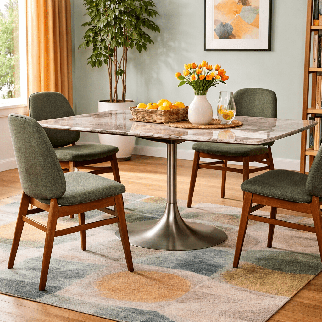 Stone Dining Table - Whats New Furniture - Portland, Oregon