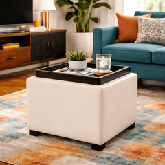 Storage Footstool - Whats New Furniture - Portland, Oregon