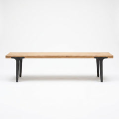 Teak Mid-Century Bench - consignment furniture Portland