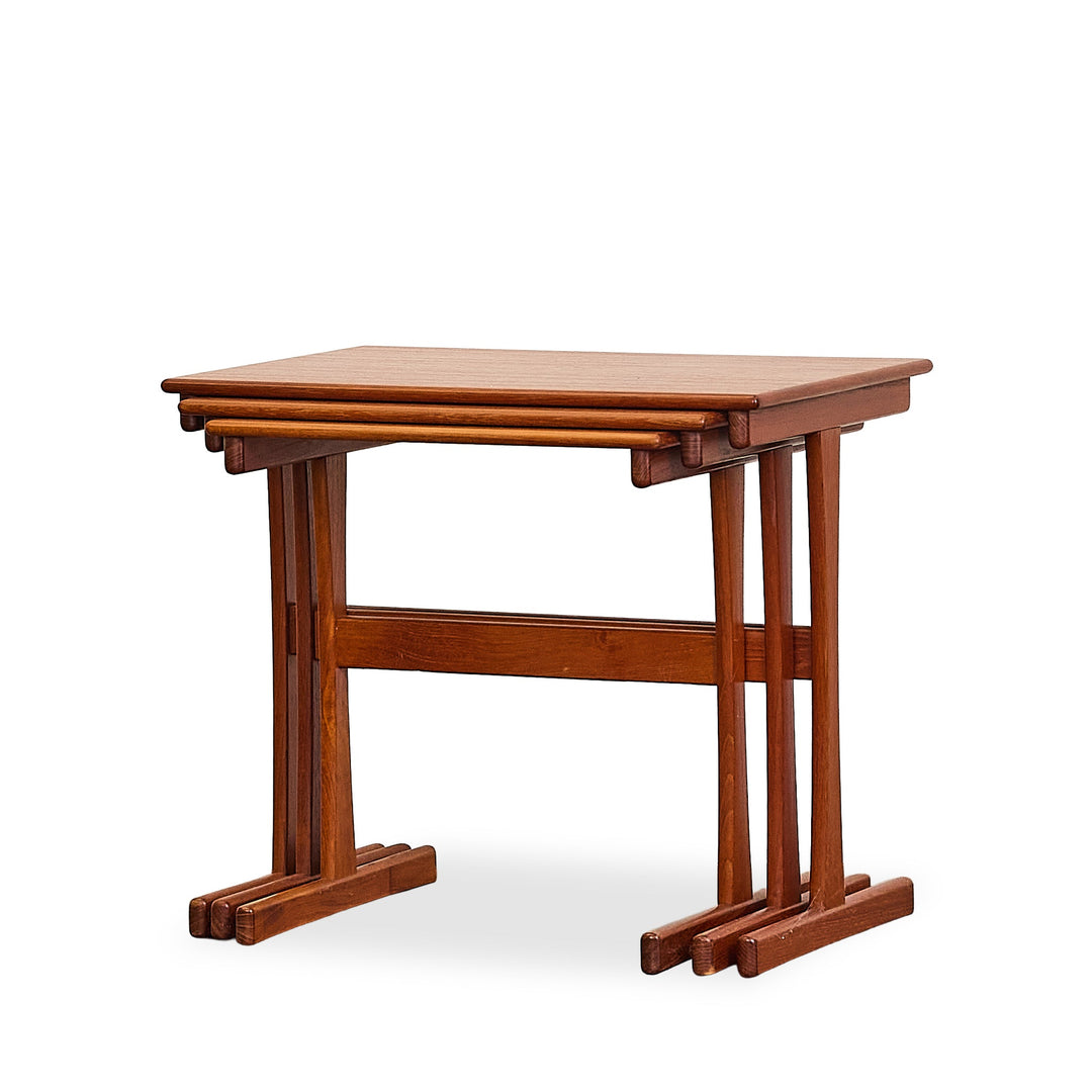 Teak Nesting Tables - Whats New Furniture - Portland, Oregon