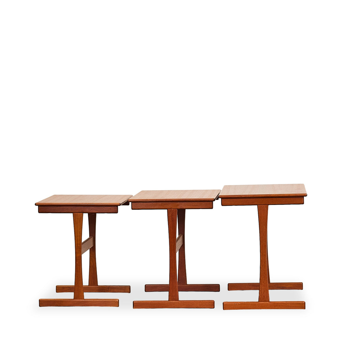 Teak Nesting Tables - Whats New Furniture - Portland, Oregon