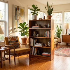 Teak Walnut Bookcase - view 4