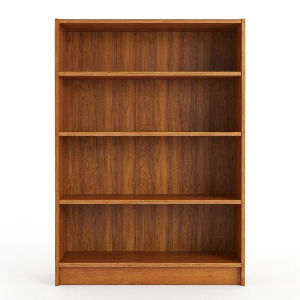 Teak Walnut Bookcase - consignment furniture Portland