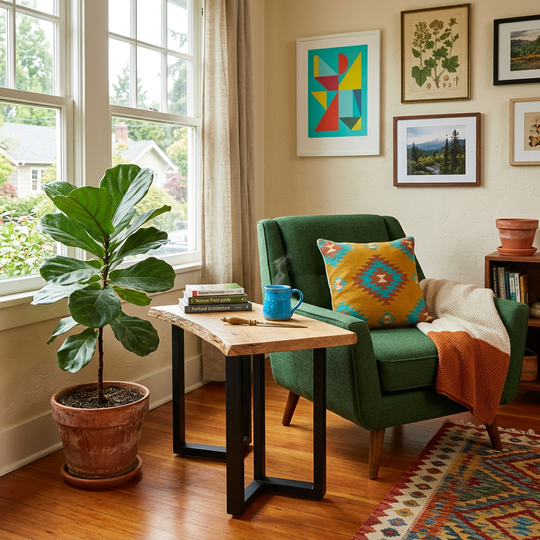 Timeless White Oak Accent Table - view 5