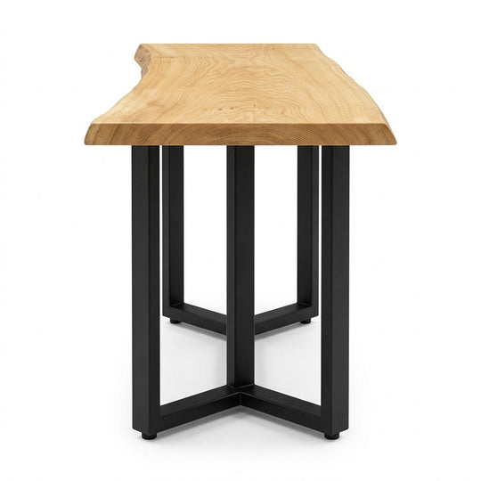 Timeless White Oak Accent Table - consignment furniture Portland