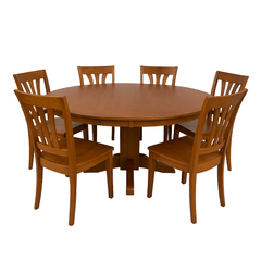 Traditional Dining Table w/ Chairs - Whats New Furniture - Portland, Oregon