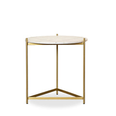 Triangle In - lay Side Table - Whats New Furniture - Portland, Oregon