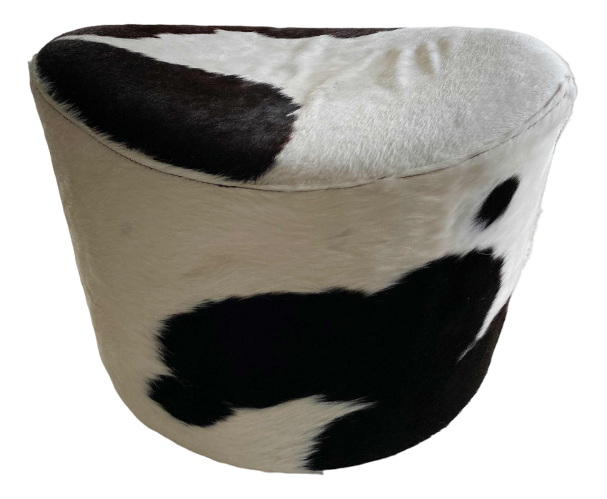 consigned-vintage-swivel-cowhide-stool-portland