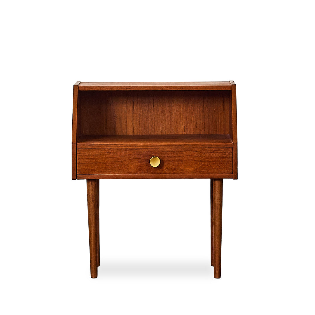 Vintage Danish Nightstand w/ Drawer - Whats New Furniture - Portland, Oregon