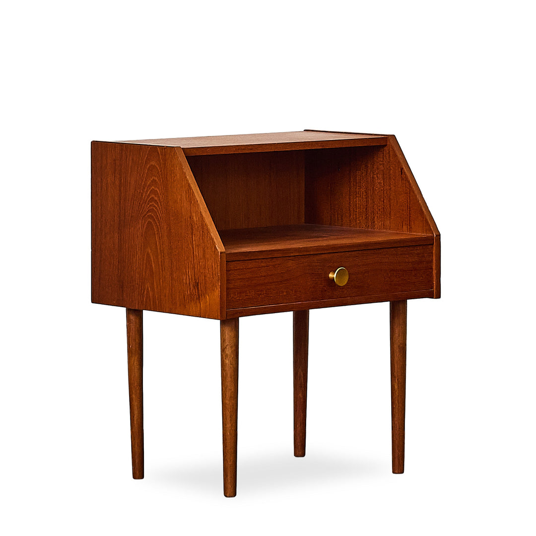 Vintage Danish Nightstand w/ Drawer - Whats New Furniture - Portland, Oregon