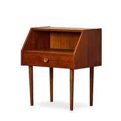 Vintage Danish Nightstand w/ Drawer - Whats New Furniture - Portland, Oregon