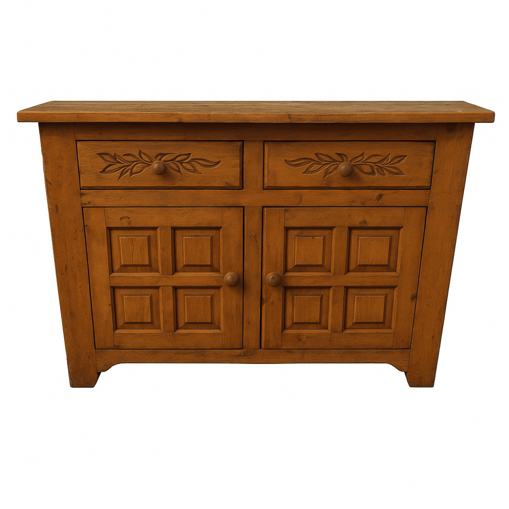 Vintage Pine Sideboard - Whats New Furniture - Portland, Oregon