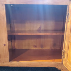 Vintage Pine Sideboard detail view 3 - Whats New Furniture - Portland, Oregon