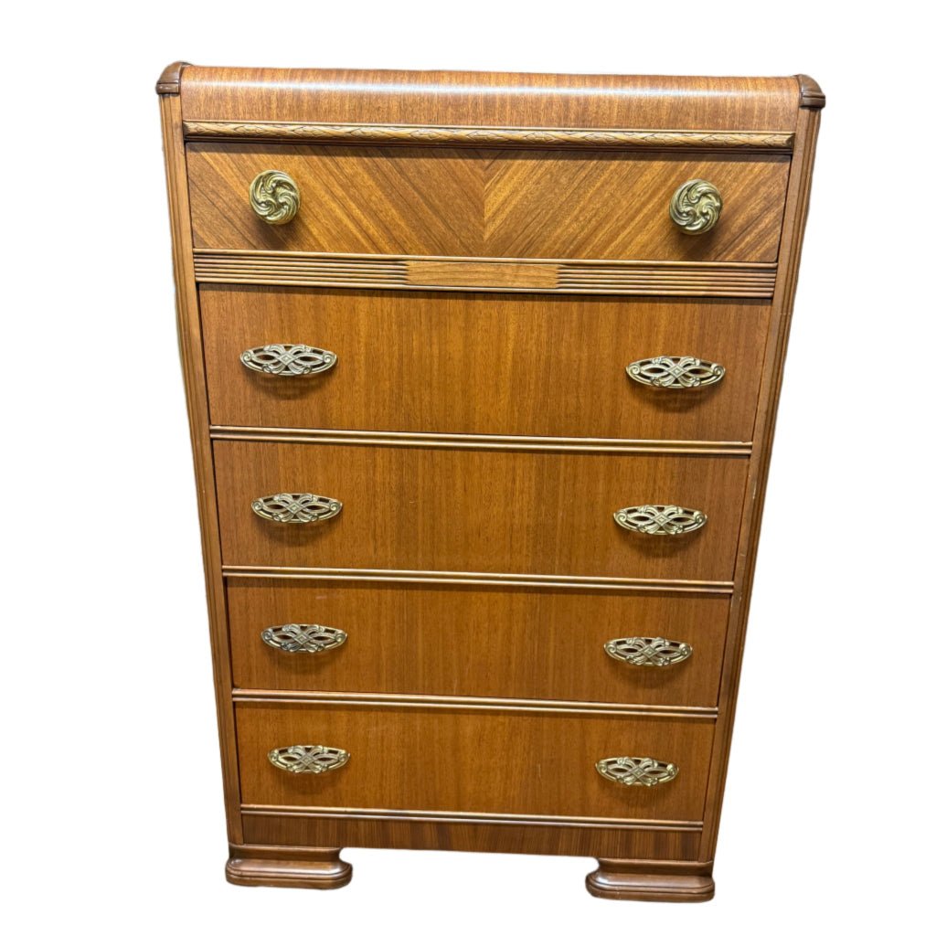 waterfall dresser Vintage Waterfall Dresser