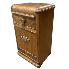 Vintage Waterfall Nightstand - Whats New Furniture - Portland, Oregon