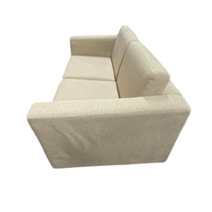 Vintage Wool Loveseat w/Wood Base - Whats New Furniture - Portland, Oregon