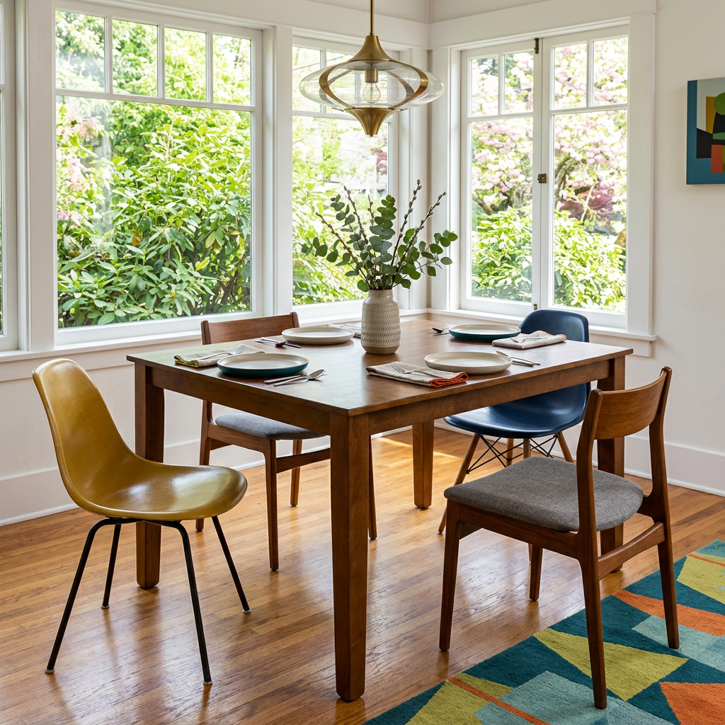 Walnut Dining Table - view 4