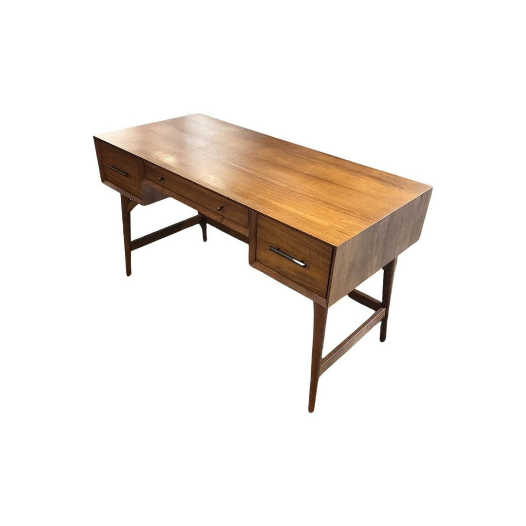 Walnut Mid-Century Desk - view 4