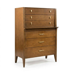 Walnut Mid-Century Dresser - view 3
