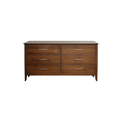Walnut Mid-Century Dresser - consignment furniture Portland