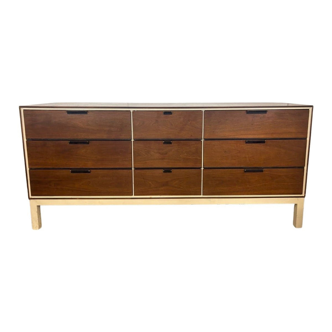 Walnut Mid-Century Dresser - consignment furniture Portland