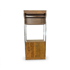 Walnut Mid-Century Storage - view 2