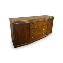 Walnut Post Modern Dresser - view 3