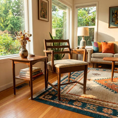 Walnut Vintage Sewing Chair - view 5