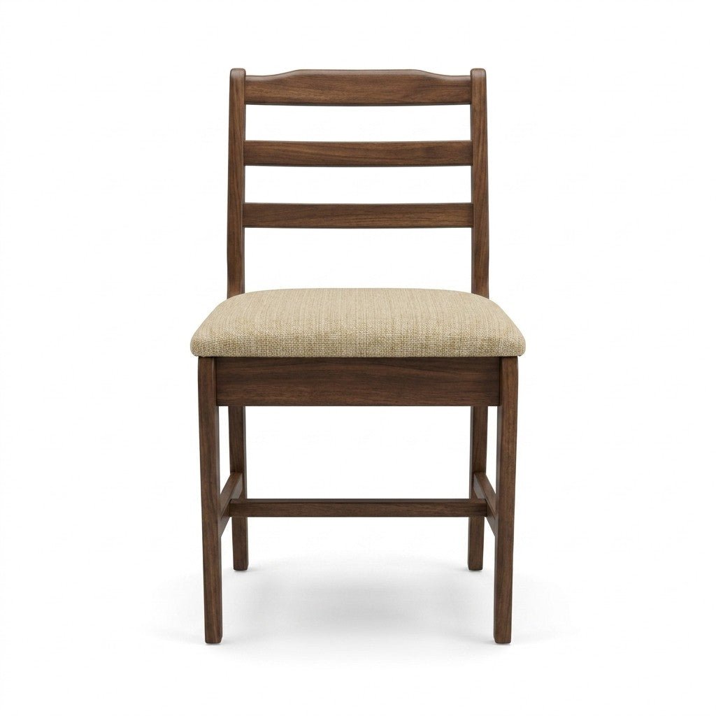Walnut Vintage Sewing Chair - consignment furniture Portland