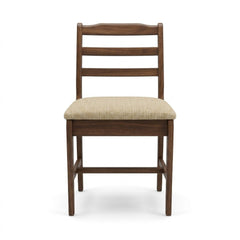 Walnut Vintage Sewing Chair - consignment furniture Portland