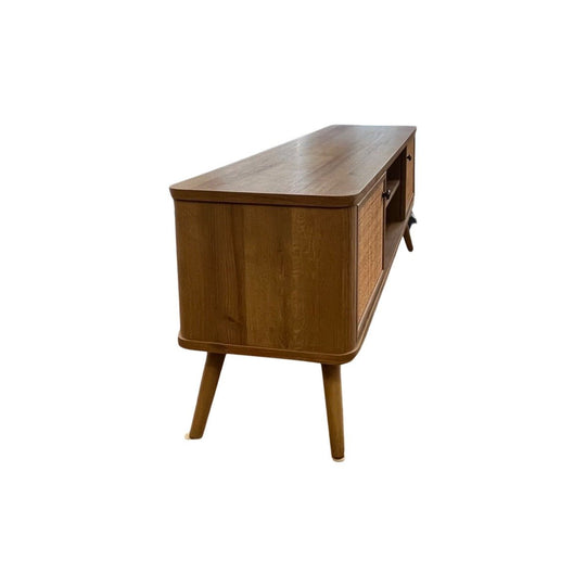 Washed Oak Media Cabinet - view 4