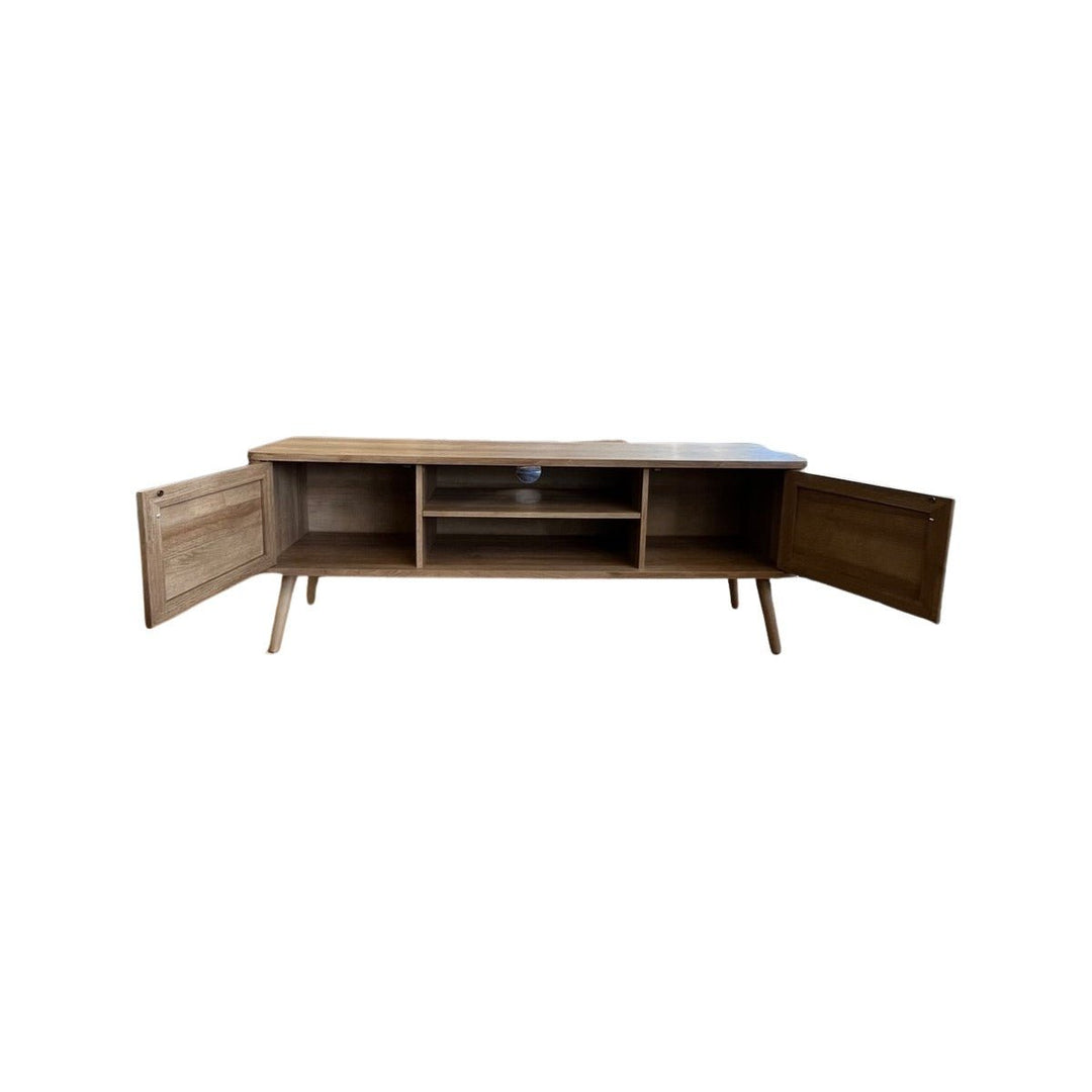 Washed Oak Media Cabinet - view 3
