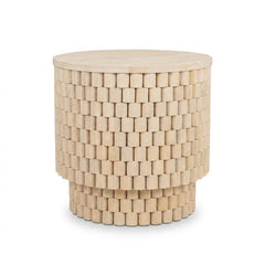 White Accent Table - view 2