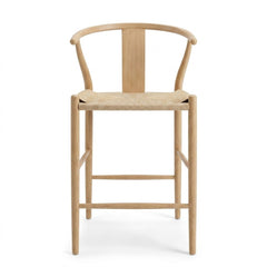 White Oak Bohemian Stools - consignment furniture Portland