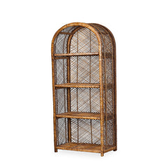 Woven Rattan Shelf - Whats New Furniture - Portland, Oregon