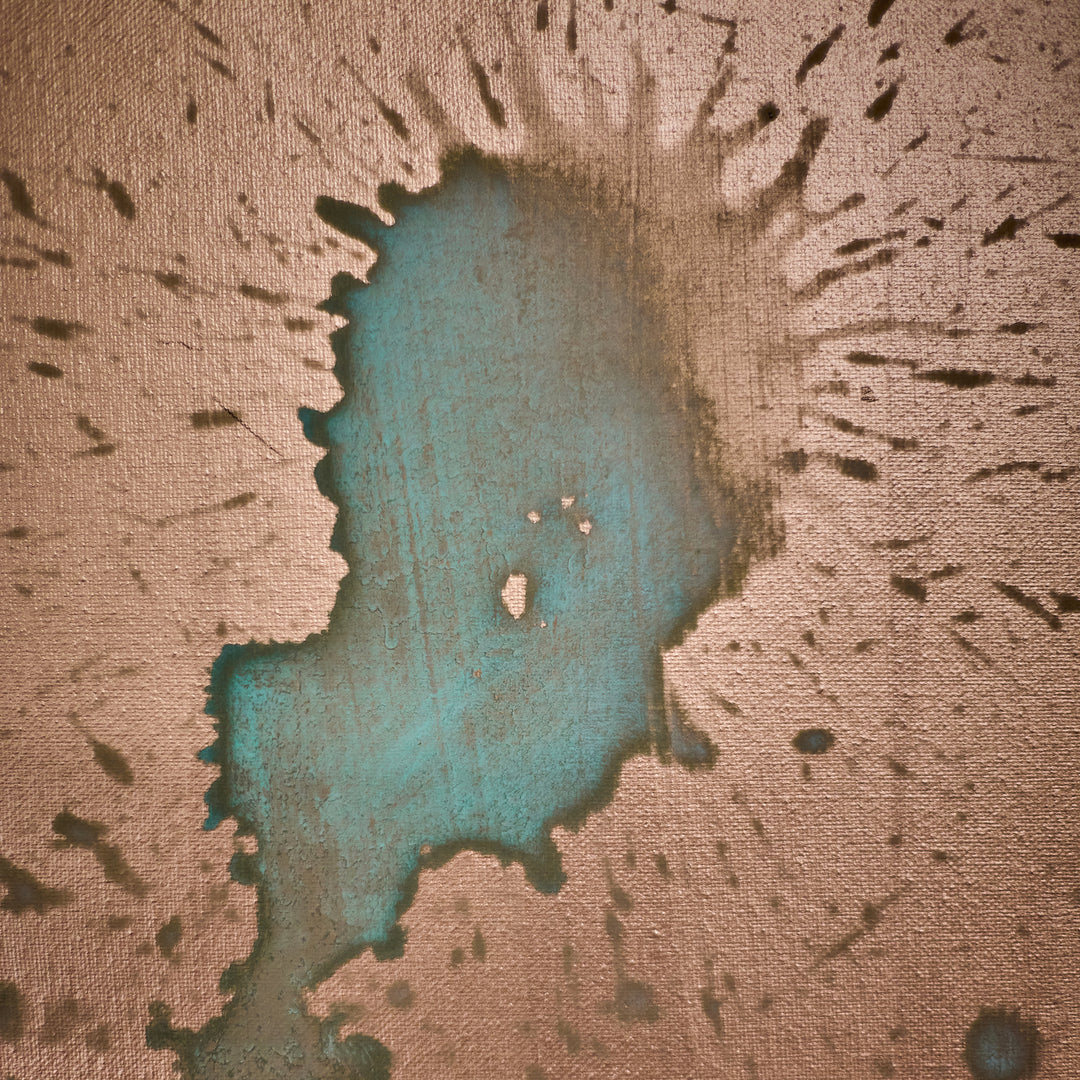 Copper and Acid Wash Art detail view 2 - What&