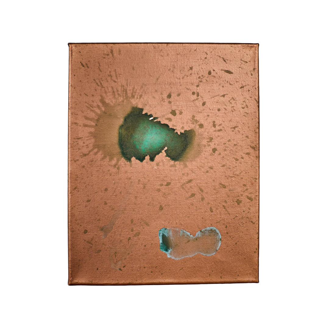 Copper and Acid Wash Art detail view - What&
