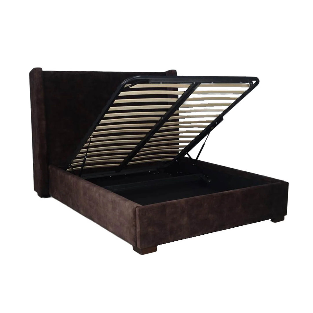 Cora Storage Queen Bed Frame detail view 7 - Whats New Furniture - Portland, Oregon