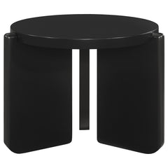 Cordova 2-piece Solid Wood Coffee and End Table Set Black - What&