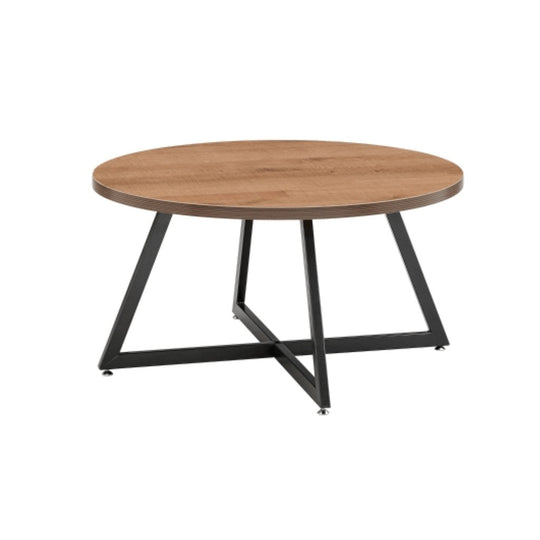 Courtdale Round Coffee Table in Gliese Brown - modern coffee table by NPD - Whats New Furniture Portland OR
