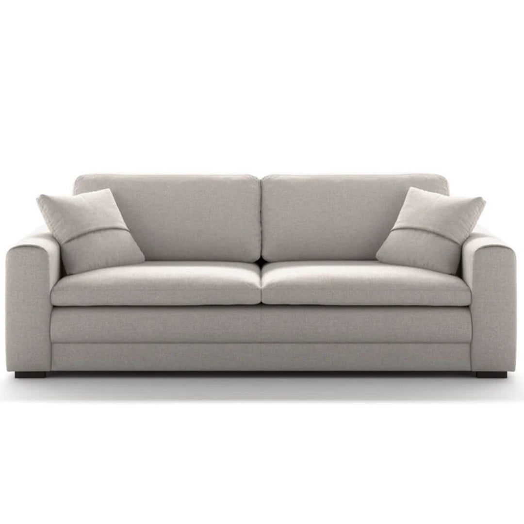 Cove Queen Sleeper Sofa in Oasis 01 open sleeper view - queen sleeper sofa by Luonto - Whats New Furniture Portland OR