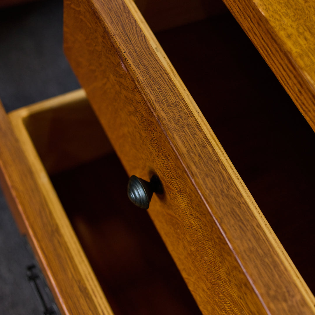Craftsman Style Oak Dresser detail view 5 - Whats New Furniture - Portland, Oregon
