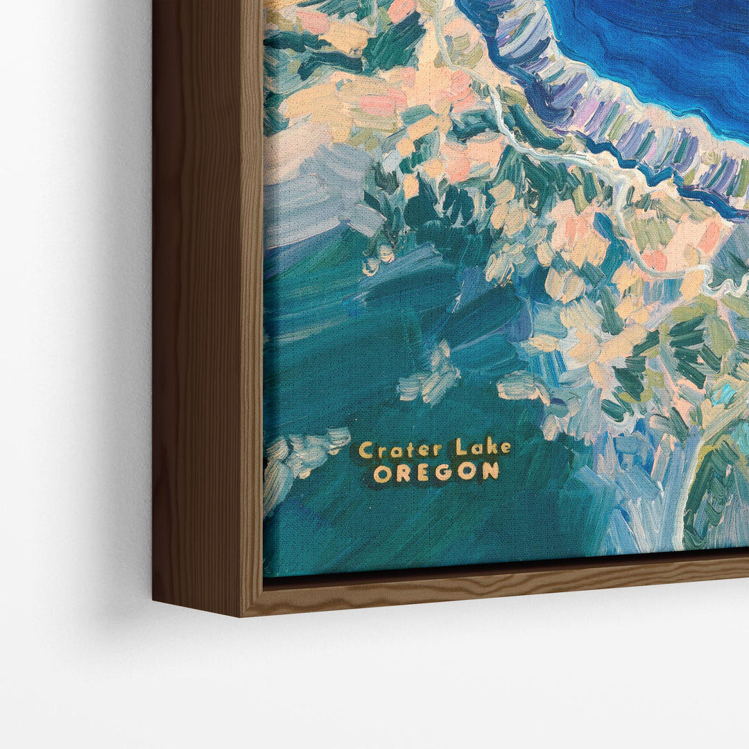 Crater Lake, Oregon Fine Art Print by Olivia Serrill
