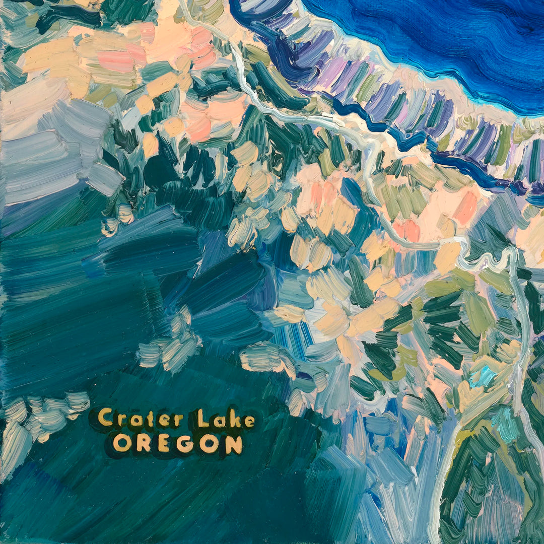 Crater Lake, Oregon Fine Art Print by Olivia Serrill