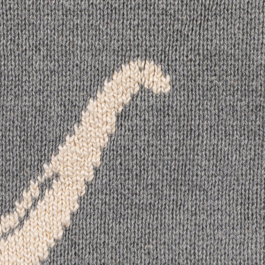 Cotton Knit Baby Blanket with Dinosaurs - Whats New Furniture - Portland, Oregon