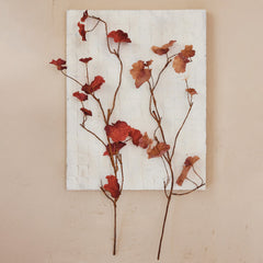 Faux Leaf Branch, 42-1/2"H, 2 Styles styled against a wall - faux plants by Creative Co-Op - Whats New Furniture Portland OR