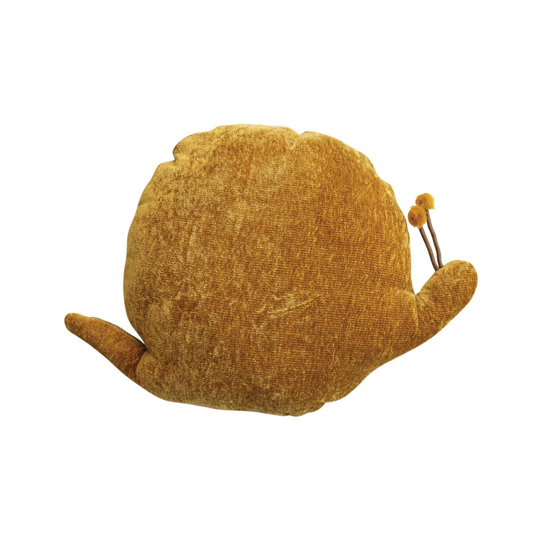 Hand - Woven Fabric Snail Shaped Pillow - Whats New Furniture - Portland, Oregon